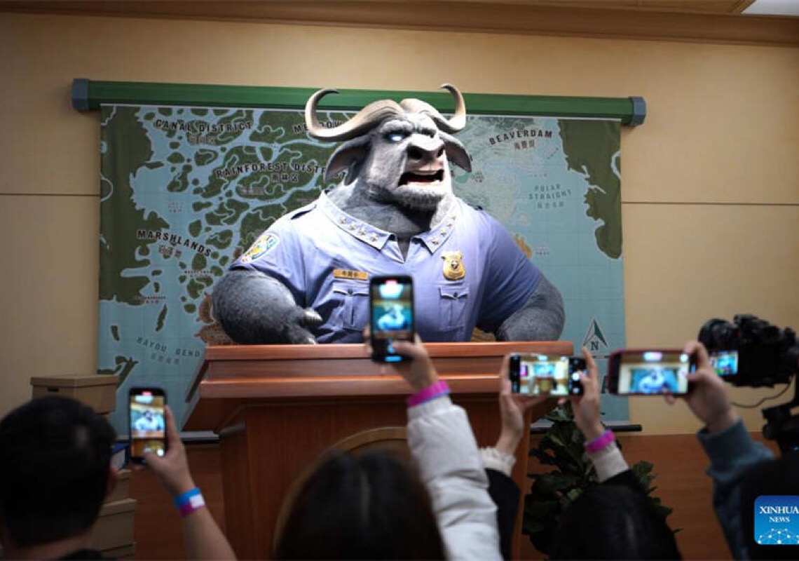 Primeira área temática da Zootopia do mundo inicia operação experimental no Shanghai Disney Resort