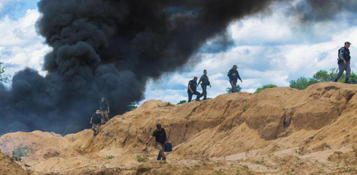 Governo federal segue ofensiva contra exploração mineral em terra indígena na Amazônia