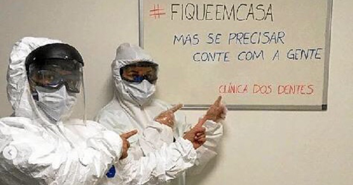 Segurança para todos. Dentistas redobram cuidados