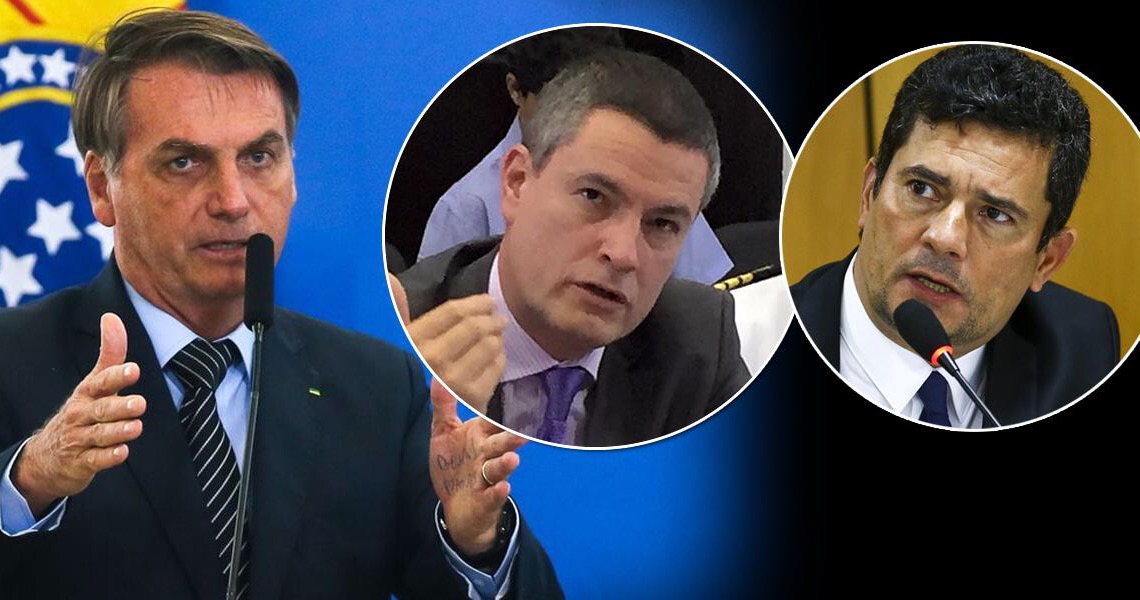 Bolsonaro exonera Valeixo do comando da PF e Moro pode anunciar ainda hoje a sua saída do governo