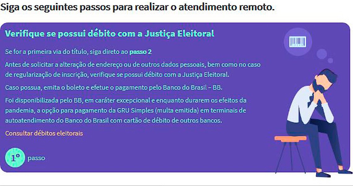 TSE lança site para regularização de título de eleitor