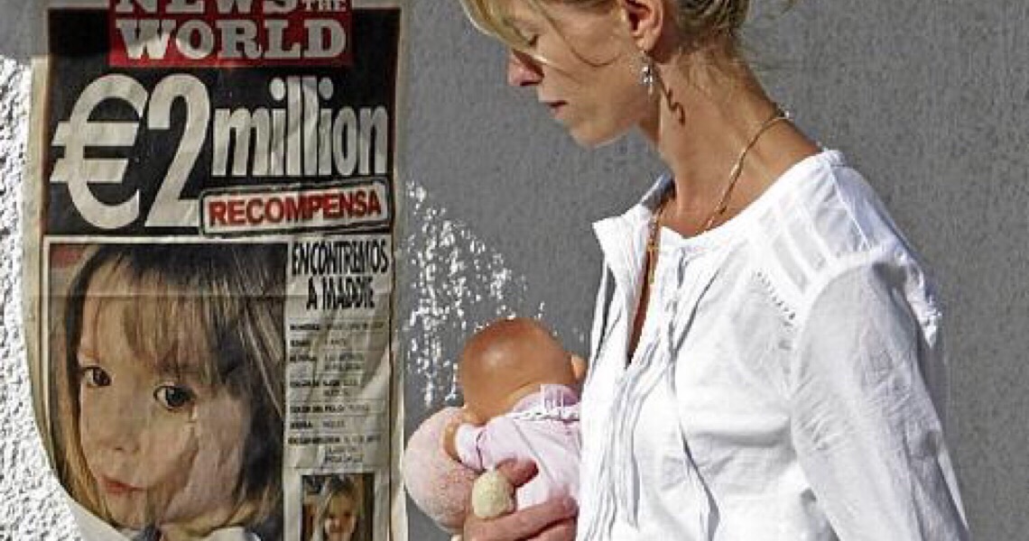 Alemanha aponta suspeito da morte de Madeleine McCann