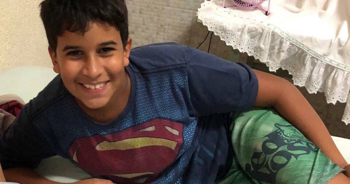 Aos 11 anos, Heitor Xavier luta para não ficar cego. Família pede ajuda