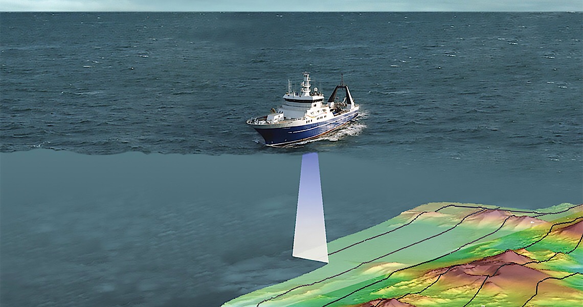 Projeto Seabed 2030 mapeia o fundo do mar