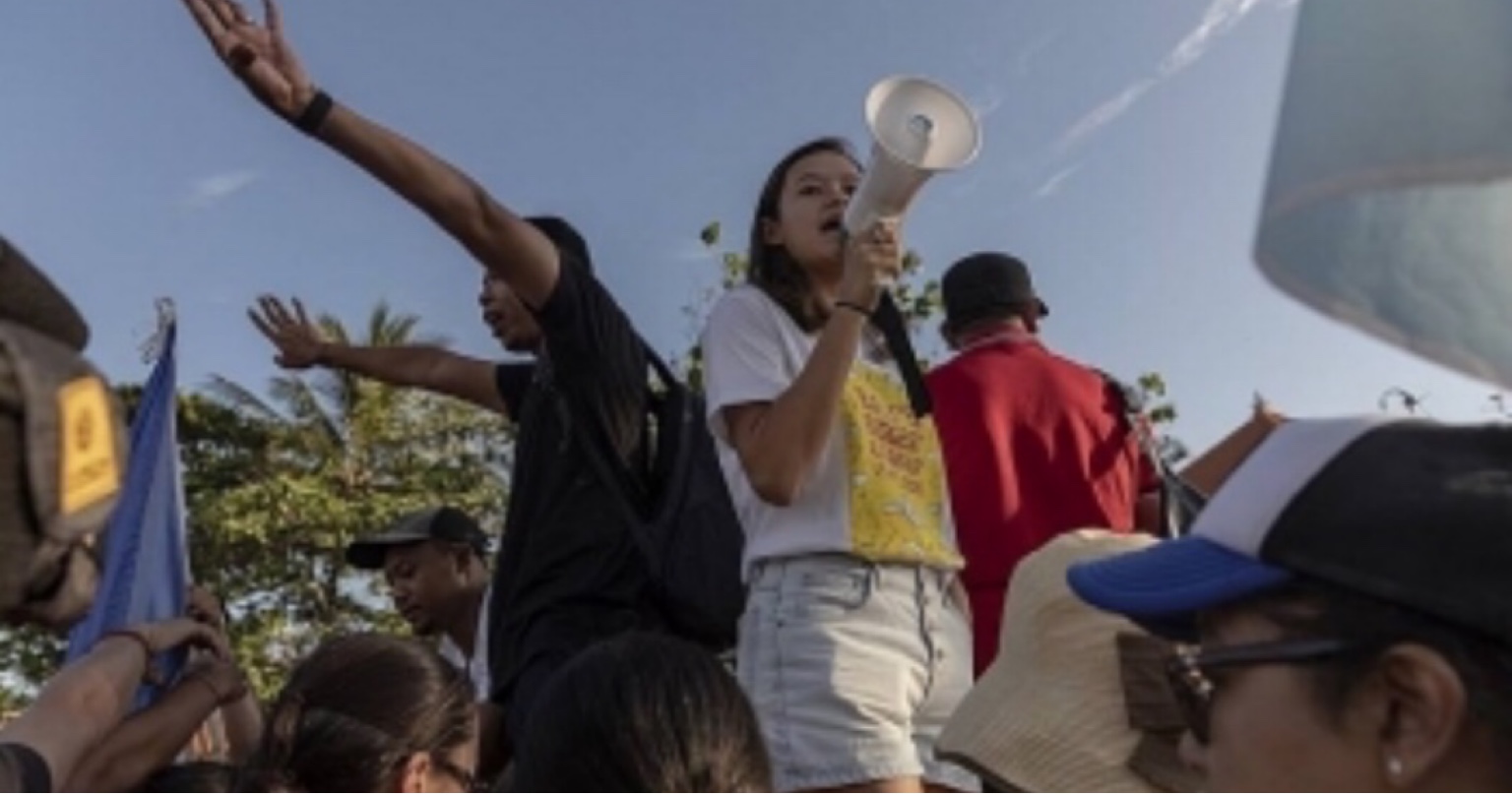 Depois de lutarem contra o lixo plástico, irmãs encaram o aquecimento global