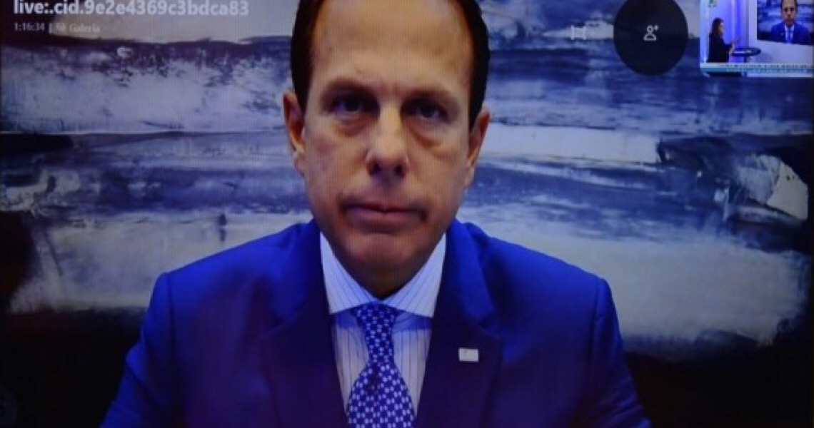 ''Governadores salvaram vidas da covid-19, não Bolsonaro'', diz Doria em entrevista