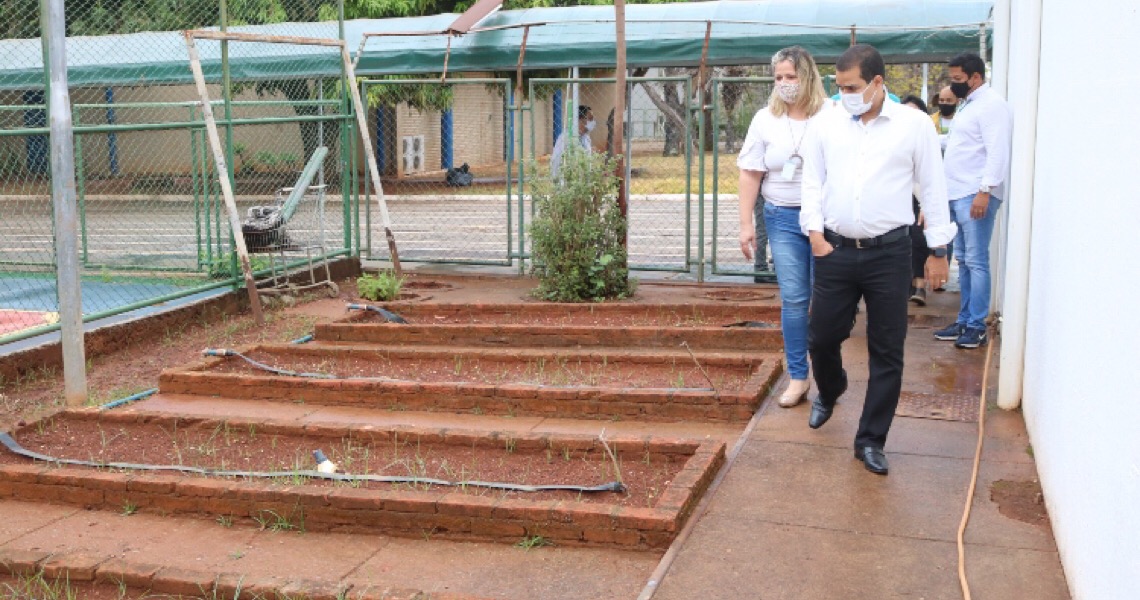 Horta, pedagogia e consciência ambiental em um só projeto