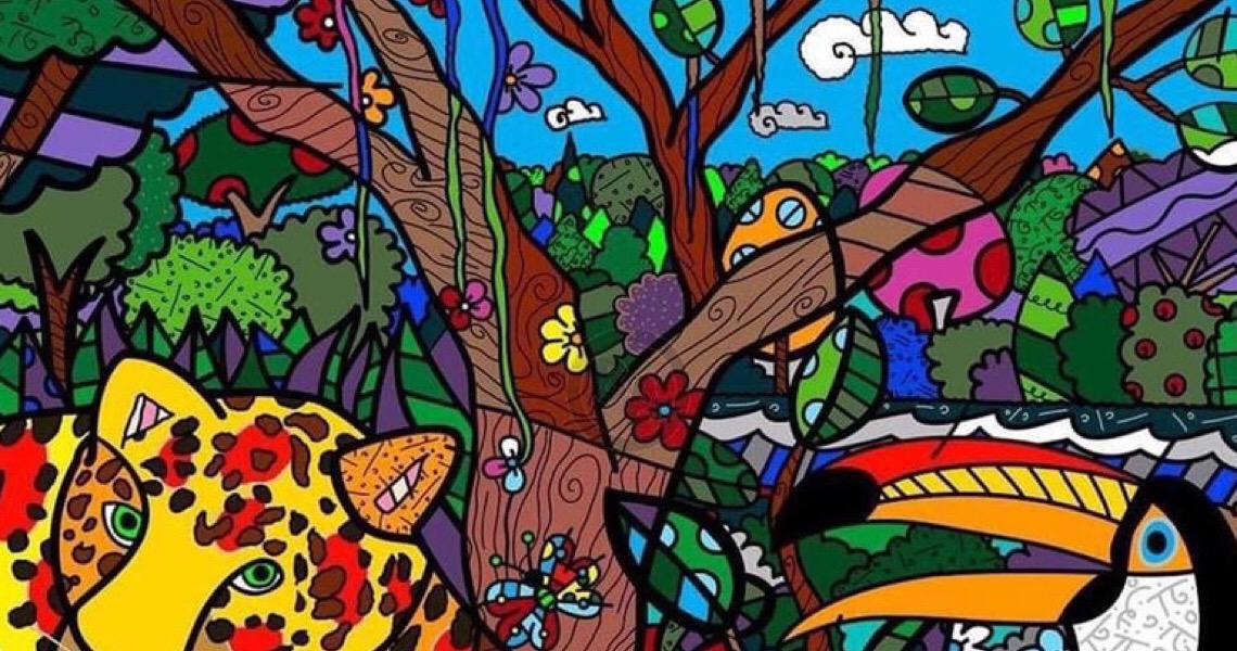 Romero Britto junta-se à ONU para promover biodiversidade brasileira