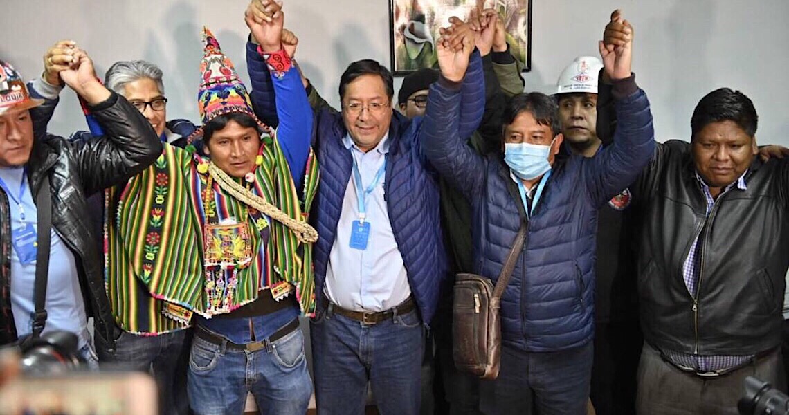“Recuperamos a democracia”, diz Luis Arce após boca de urna apontar vitória na Bolívia