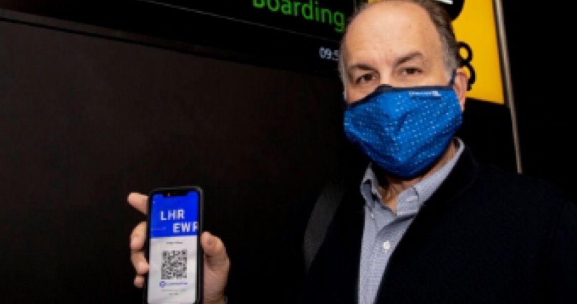 Passaportes de saúde começam a ser testados em voos internacionais