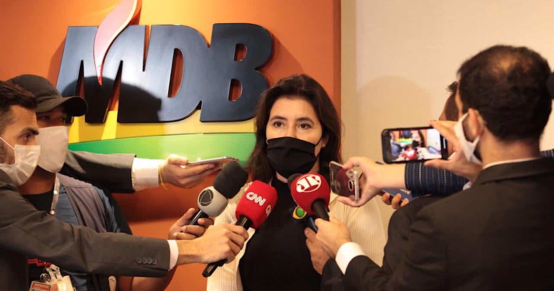 'Vacina causa apreensão, mas impeachment não prospera', diz Simone Tebet