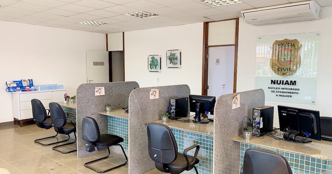 Voltam a funcionar os núcleos da PCDF de atendimento à mulher