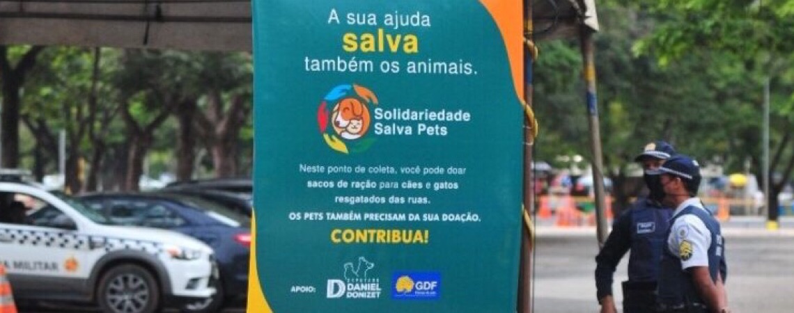 Animais também precisam de solidariedade