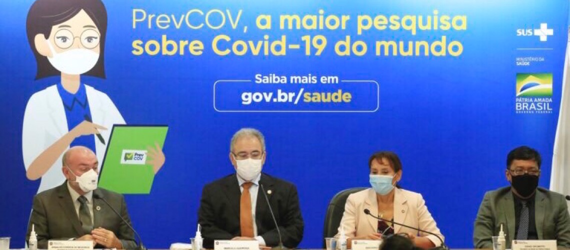 Lançada pesquisa sobre infecção por Covid-19 no Brasil