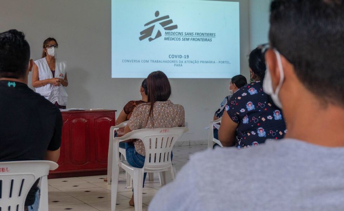 MSF apoia instituições de saúde de Portel, no Pará, nas ações de combate à Covid-19