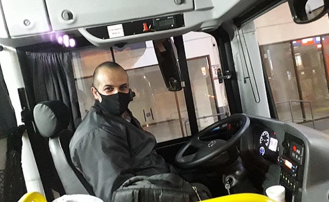 “Neste ano de pandemia nosso trabalho se tornou muito arriscado”, afirma cobradora