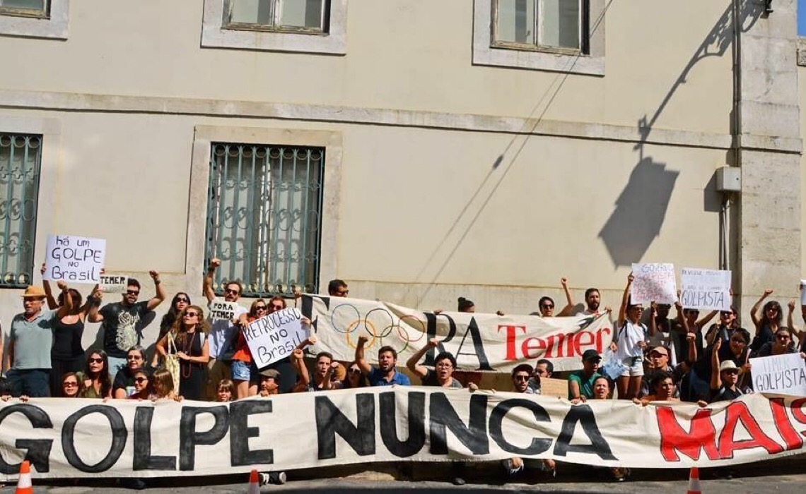 Câmara de Lisboa envia dados de ativistas contra Bolsonaro e Temer a consulado e embaixada do Brasil