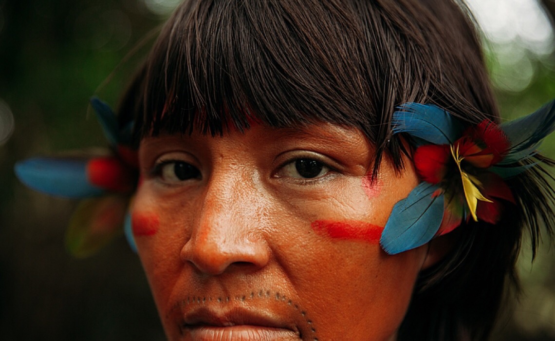 Obras de artistas Yanomami são exibidas em Xangai, na China