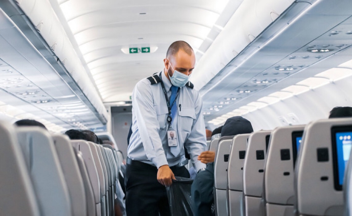 Volume de viagens internacionais é 85% menor na comparação com 2019