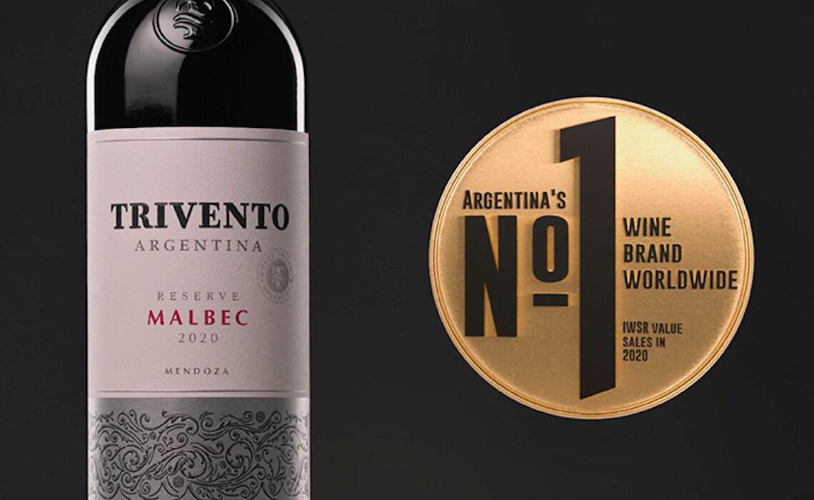 Trivento é a marca argentina de vinho N°1 no mundo