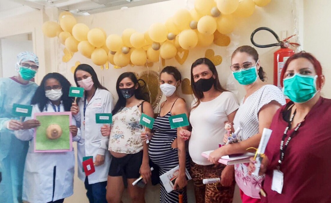 Educação, carinho e cuidado marcaram o Agosto Dourado
