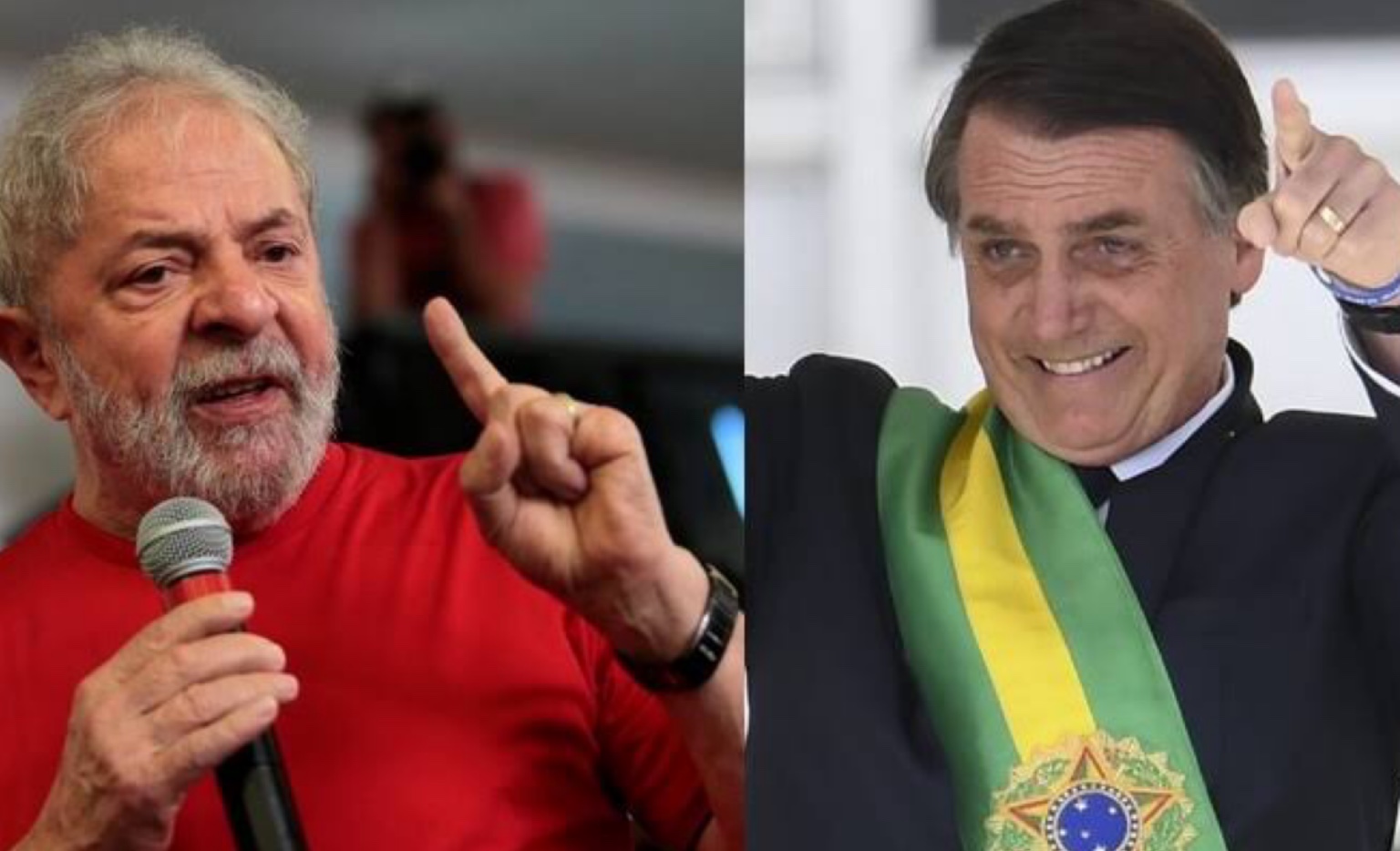 Bolsonaro e Lula, um é para acudir outro