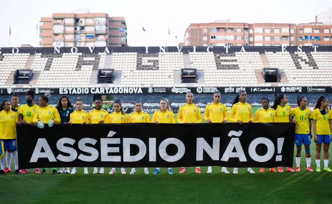 Futebol feminino encoraja luta contra assédio e abuso de técnicos e cartolas