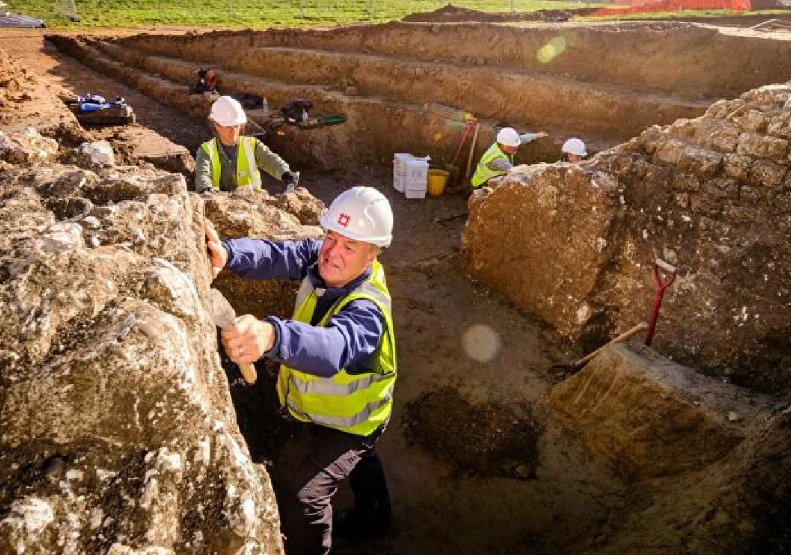 Encontrado no Reino Unido anfiteatro único do tempo da ocupação romana