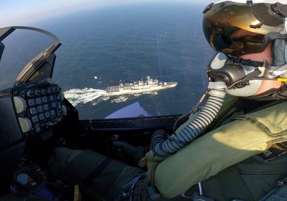 Força Aérea e Marinha de Portugal conduzem exercícios de guerra antissuperfície no Báltico