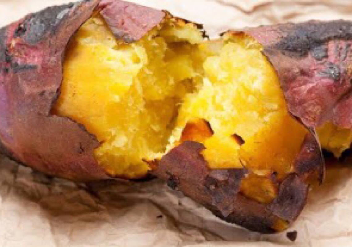 O menino da batata doce