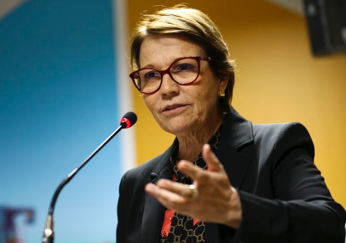 Compromisso é erradicar desmatamento até 2030, Brasil o fará até 2028, diz Tereza Cristina