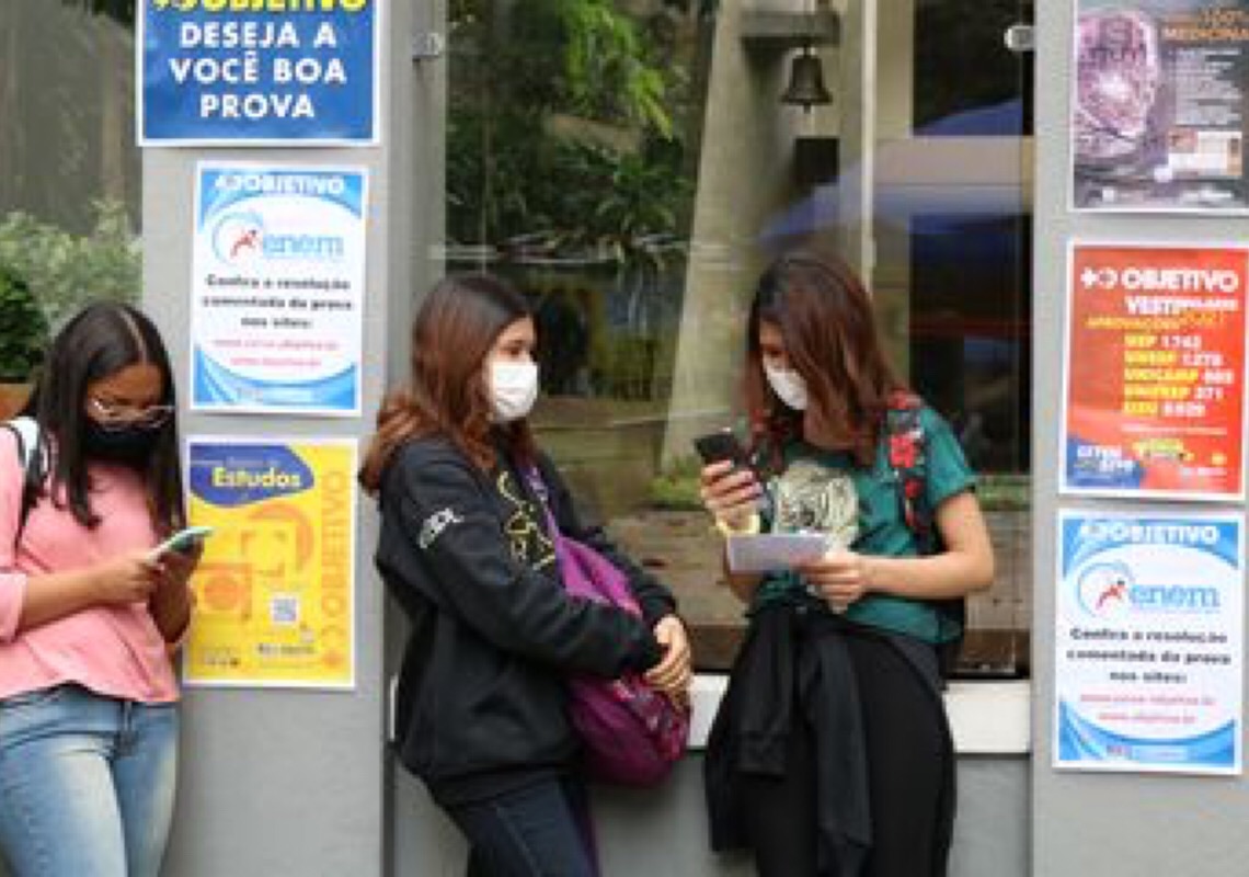 Enem serve de acesso ao ensino superior no Brasil e em Portugal