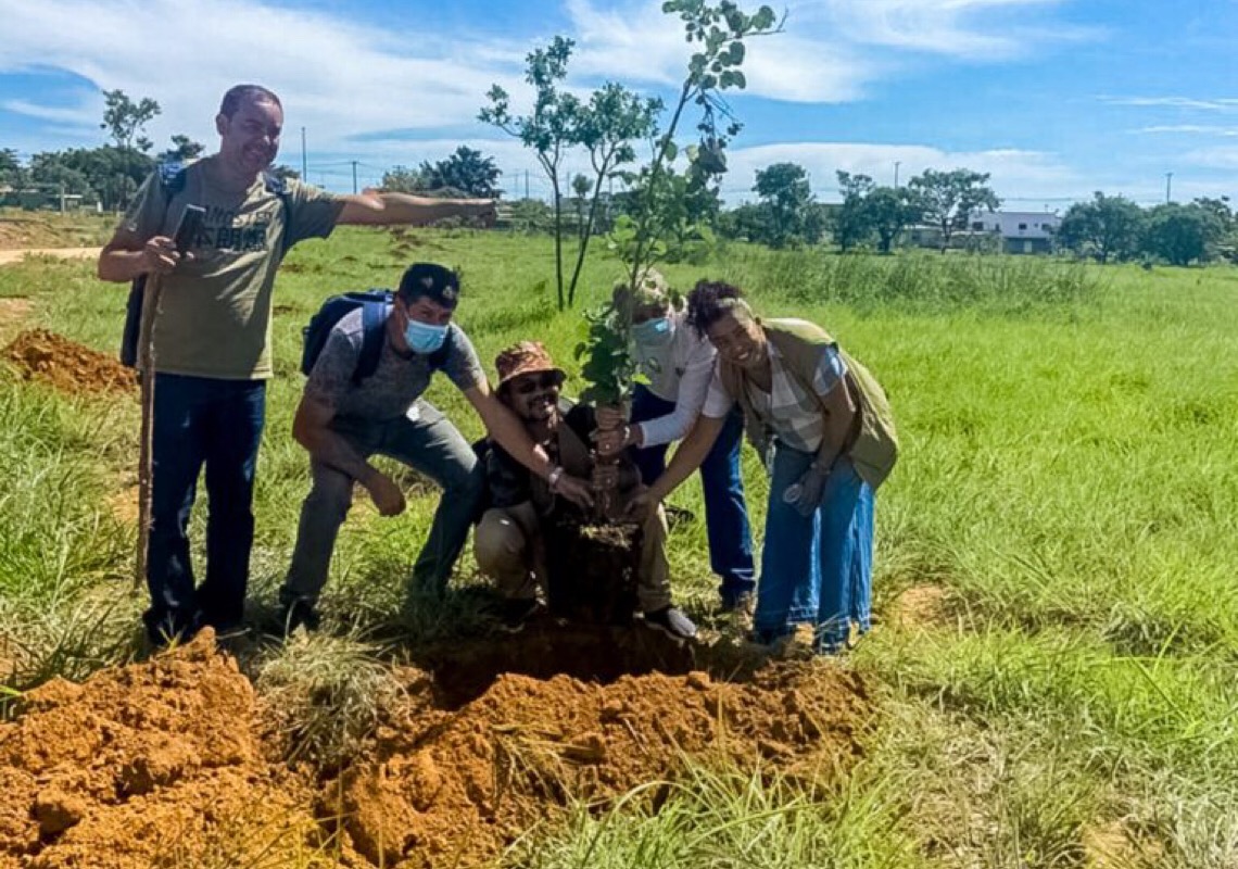 Parque Ecológico de Santa Maria ganha mutirão de plantio de mudas