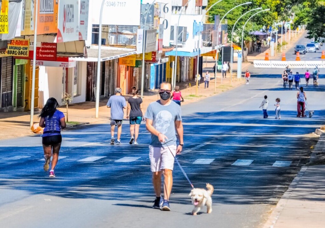 Trânsito é liberado aos domingos e feriados na W3 Sul