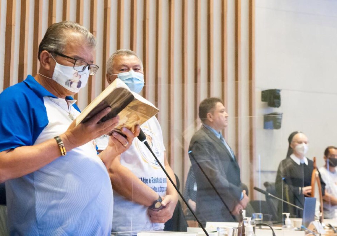 Movimento “Terço dos Homens” é homenageado em sessão solene