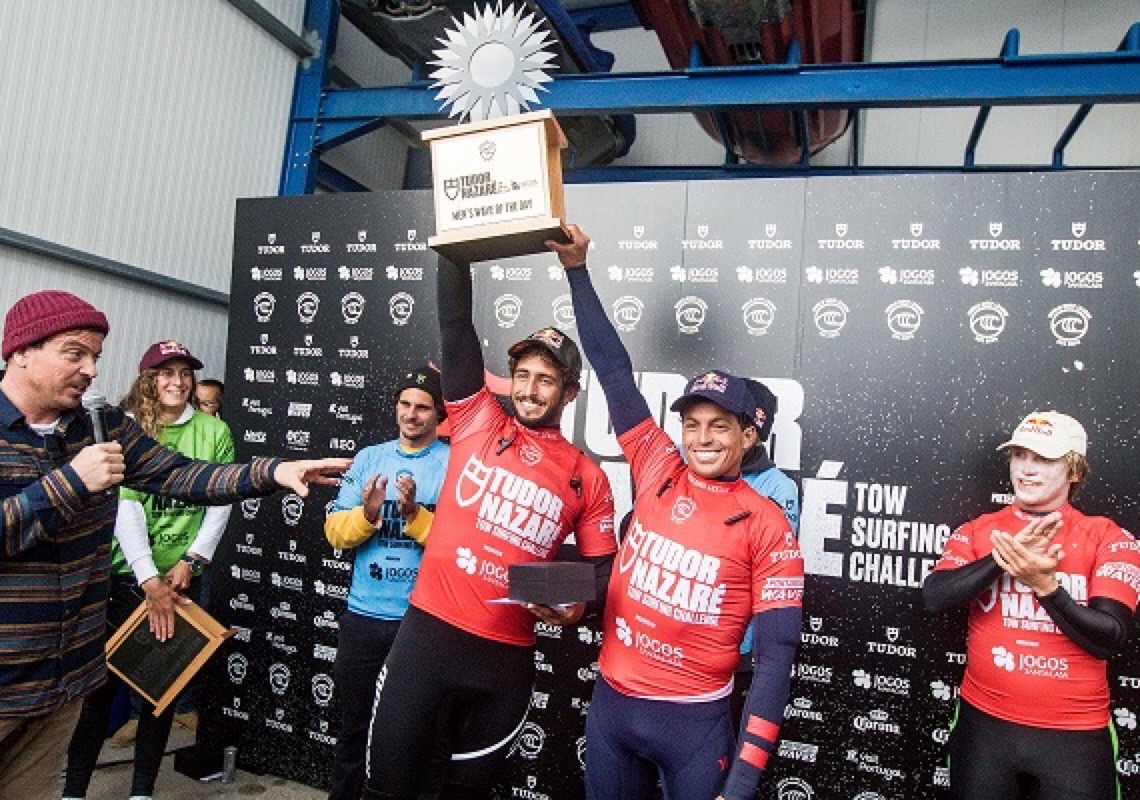 Lucas Chumbo vence competição histórica de ondas gigantes em Nazaré