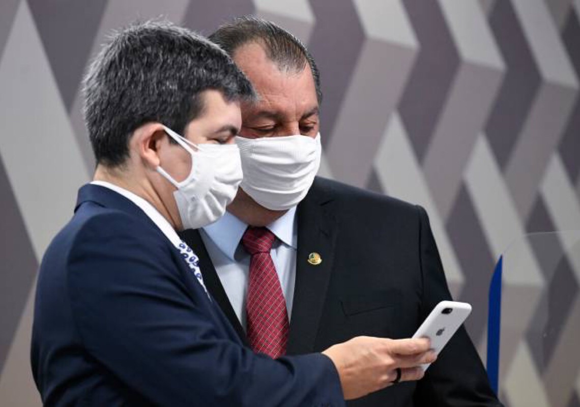 A CPI foi parar no departamento médico