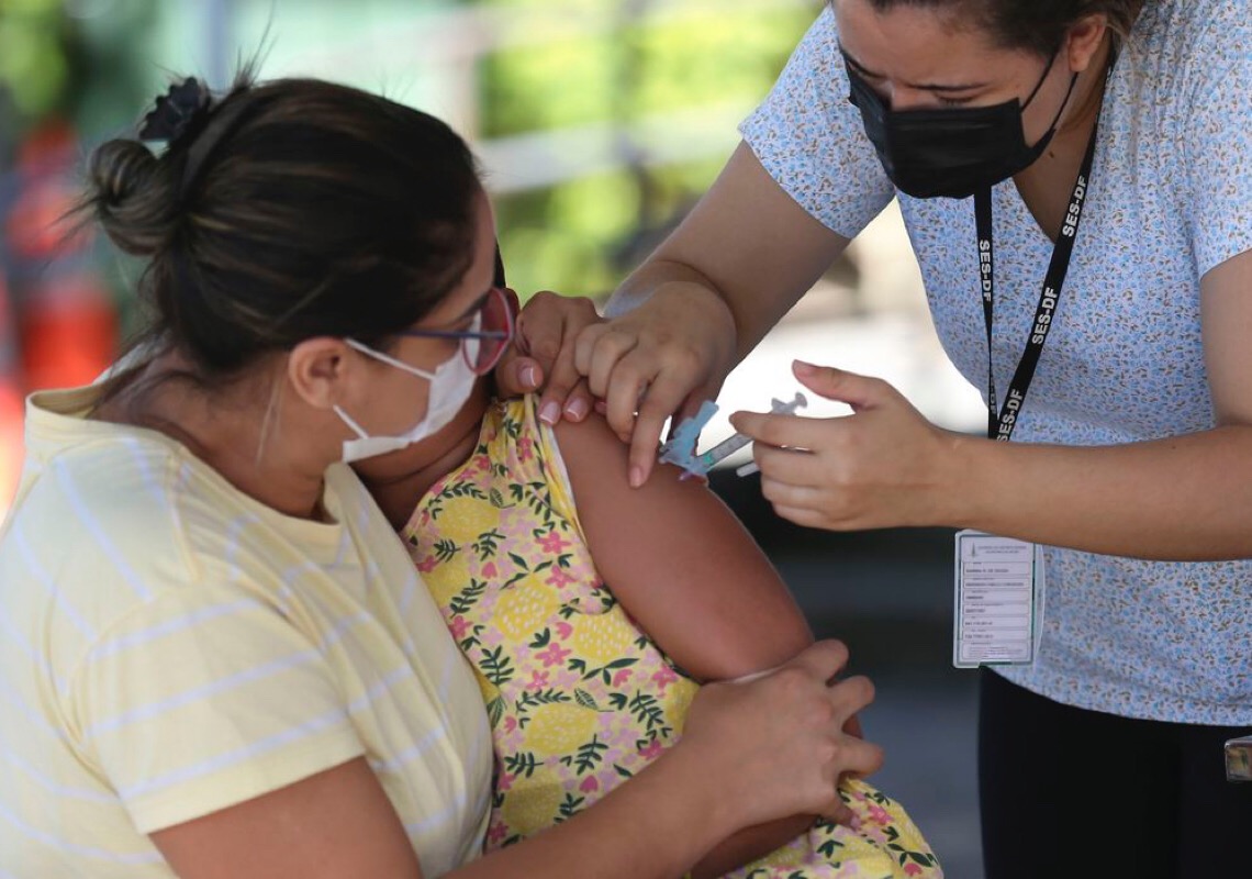 Procura por vacina infantil contra a Covid-19 no DF é grande no primeiro dia