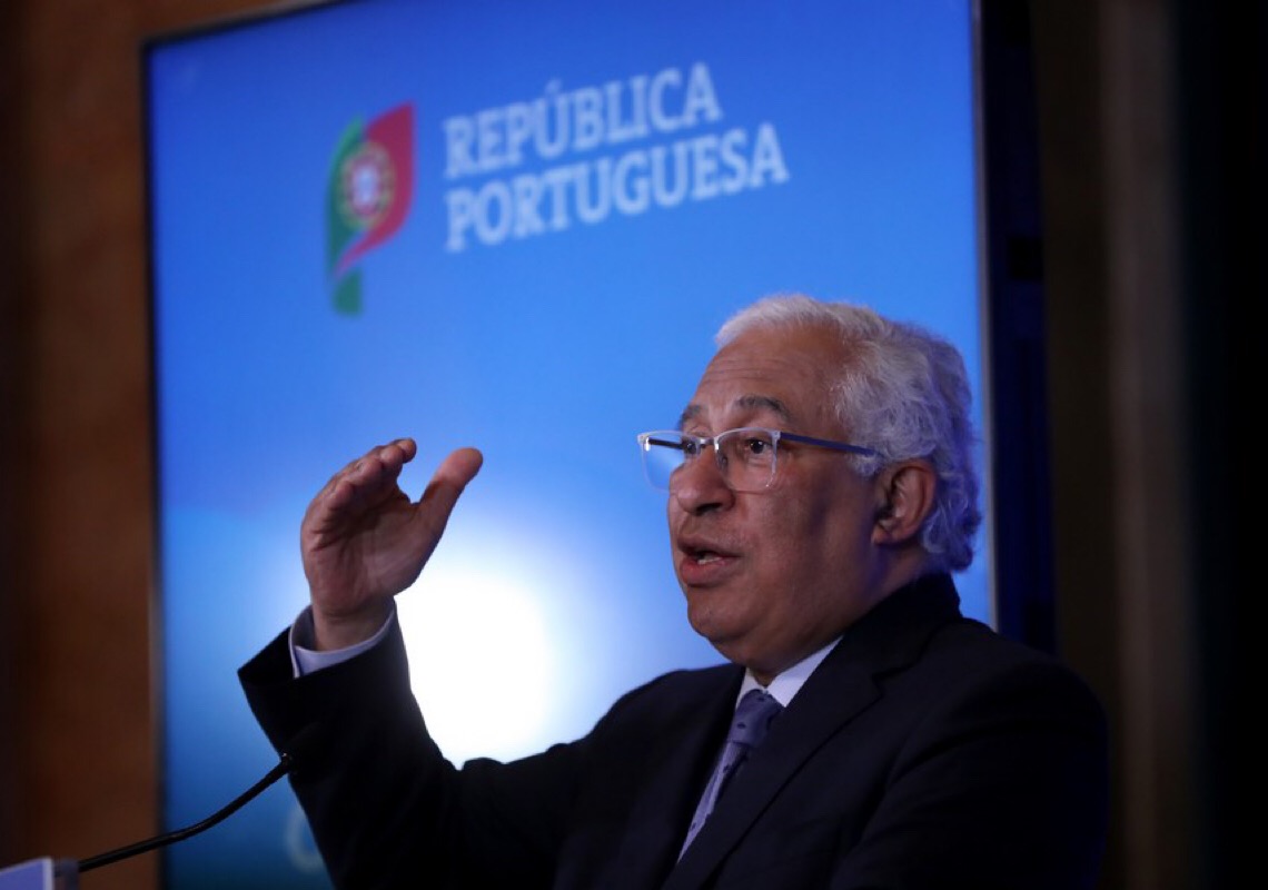 Primeiro-ministro português, António Costa, testa positivo para Covid-19