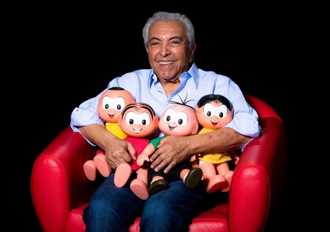Mauricio de Sousa lança coleção em braile de gibis da menina cega Dorinha