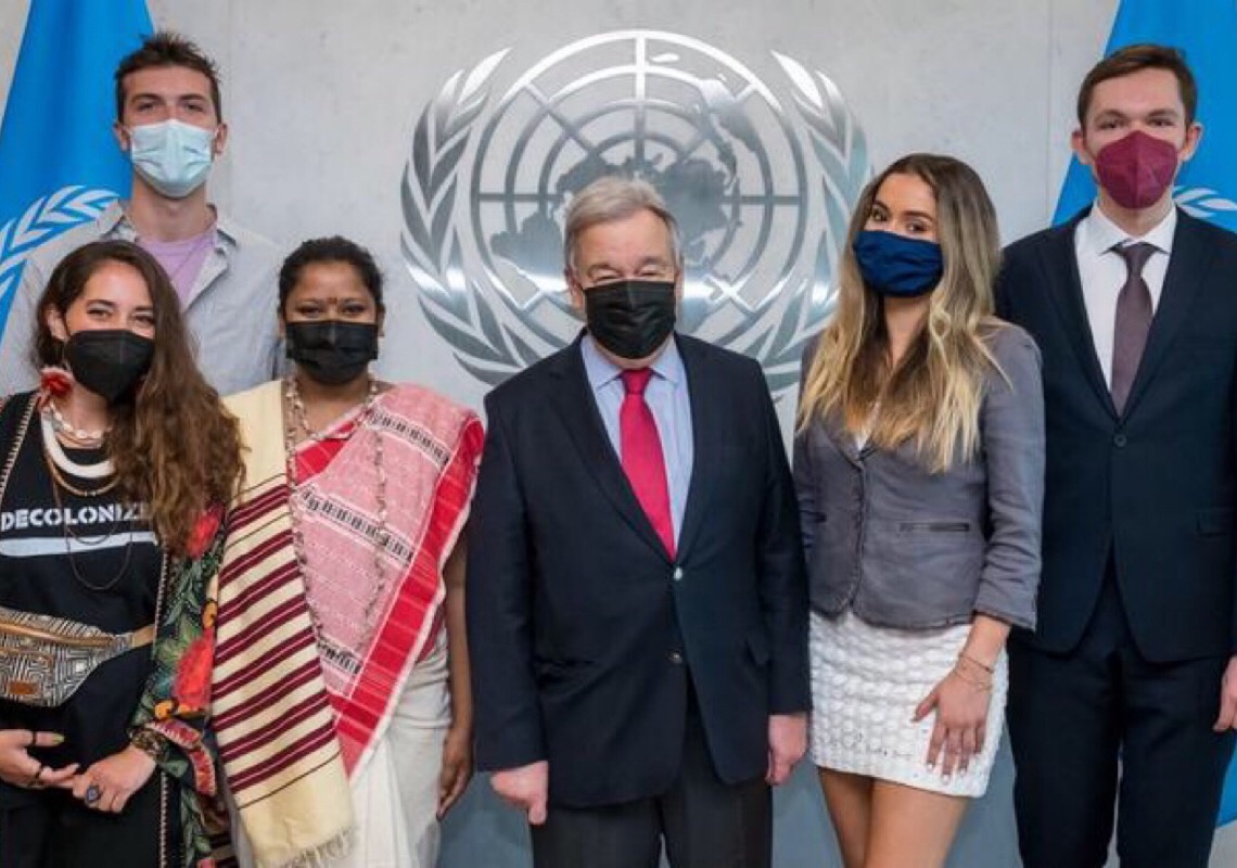 Os jovens estão articulando a força necessária para salvar o planeta e garantir existência