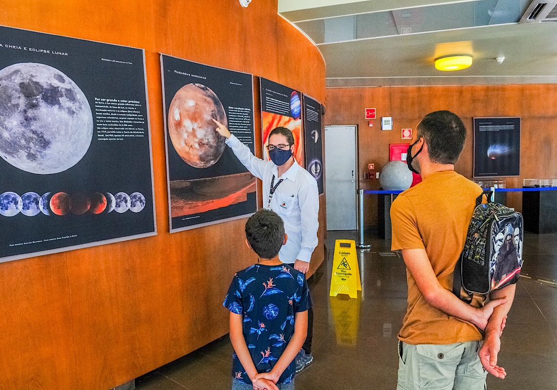 Planetário de Brasília muda temporariamente horário de visitações