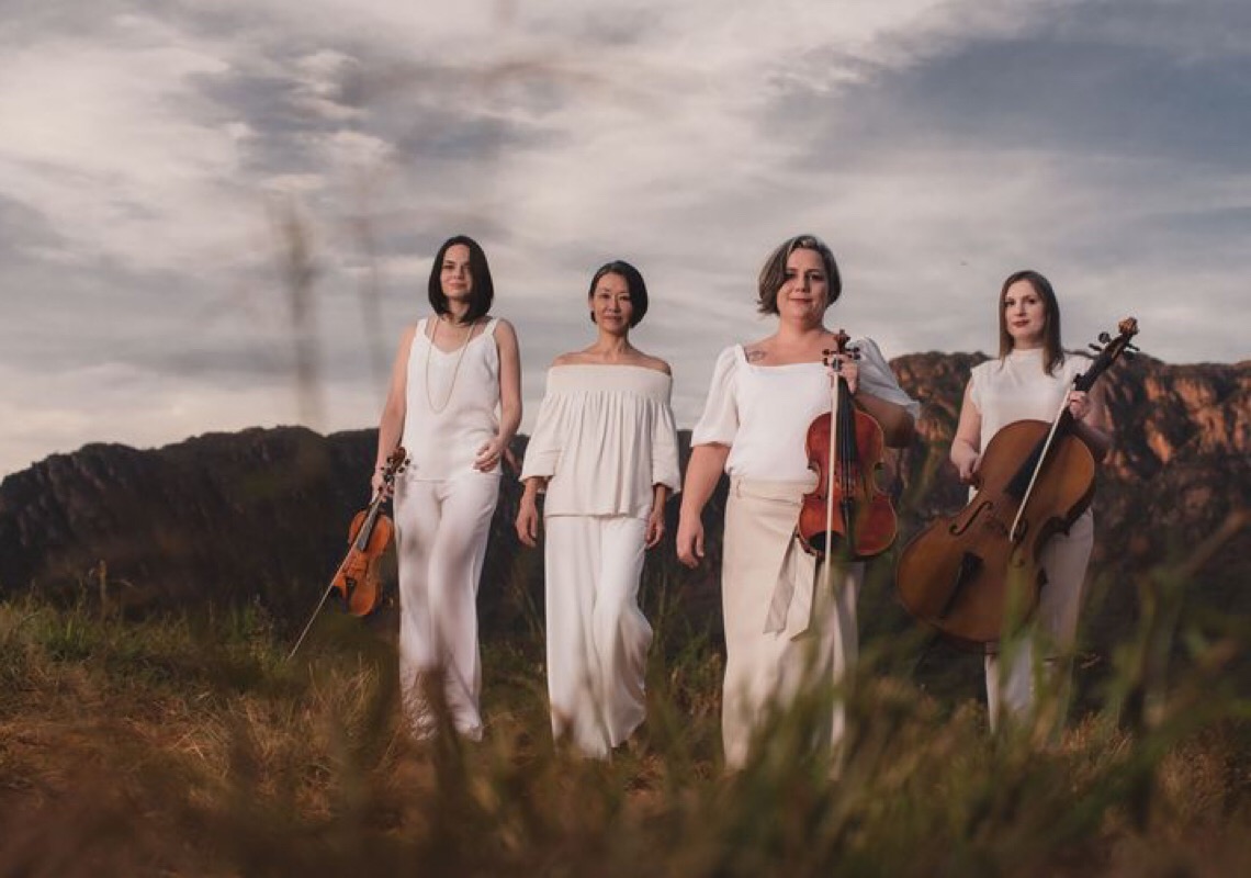 Quarteto de cordas lança álbum com obras de compositoras brasileiras