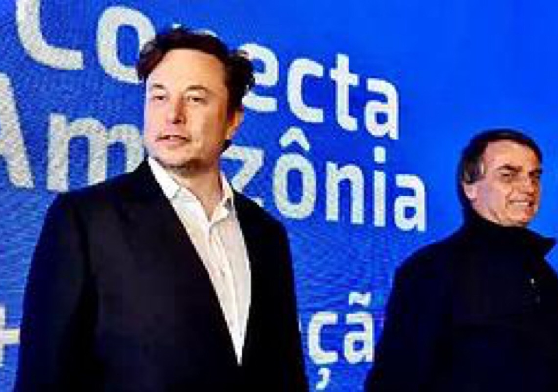 Mídia internacional critica encontro entre Musk e Bolsonaro