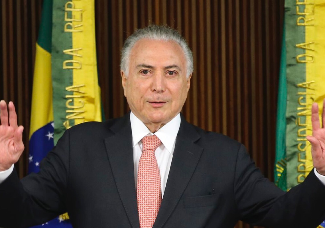 Ex-presidente Michel Temer contesta Jair Bolsonaro e nega que será candidato da terceira via