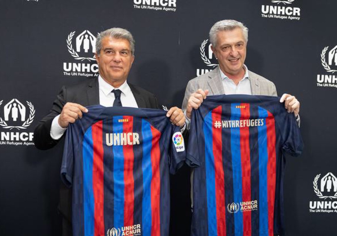 FC Barcelona e Acnur formam parceria para apoiar crianças refugiadas
