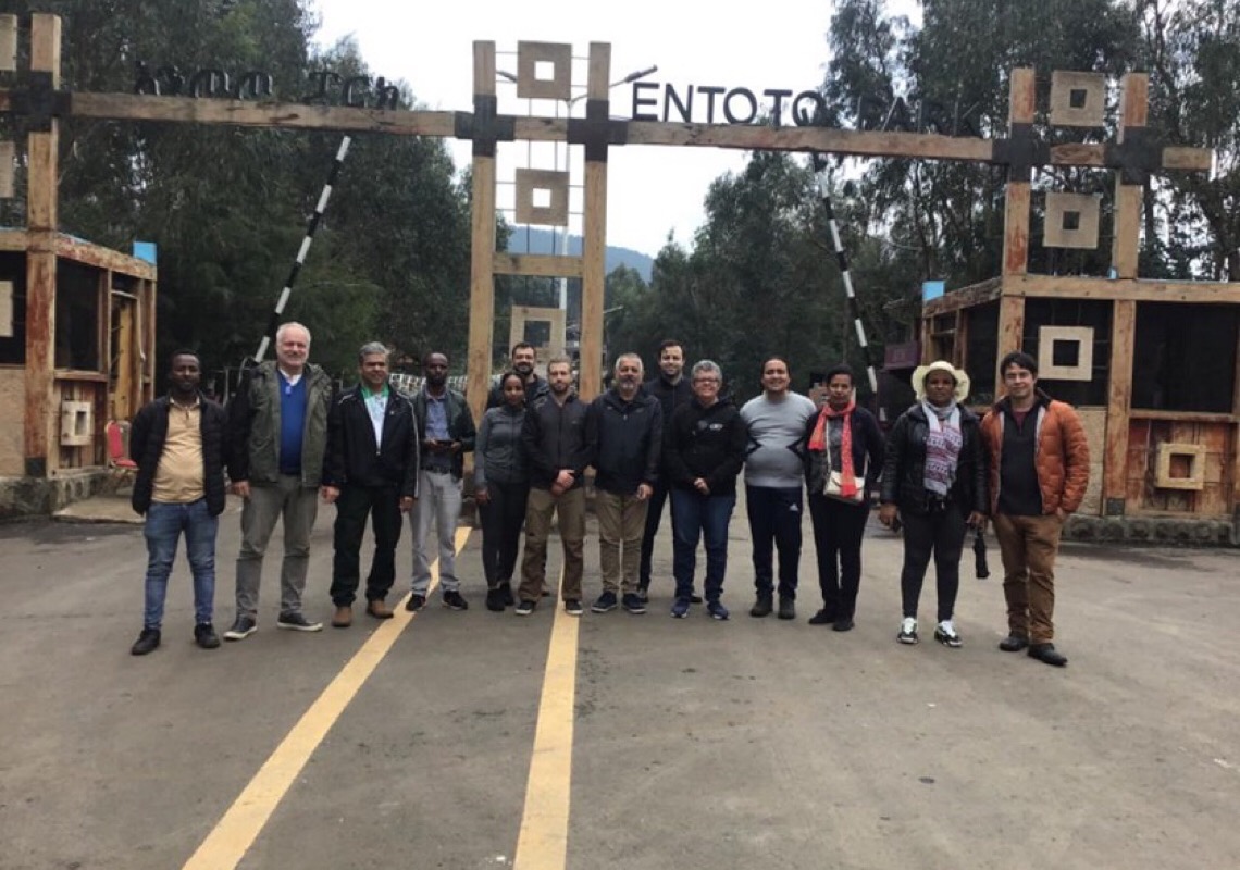 Comitiva; Emater-DF vai à Etiópia trocar experiências sobre extensão rural
