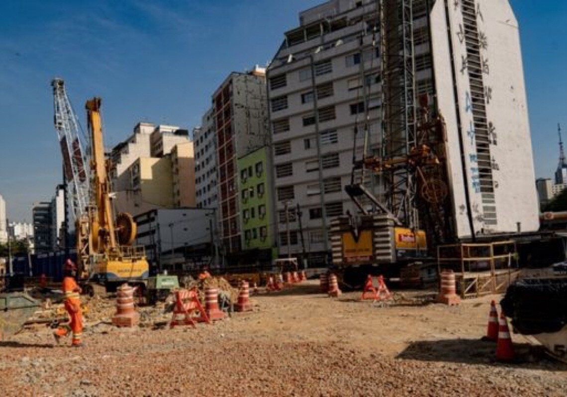 Trabalho arqueológico nas obras da Estação 14-Bis ainda não terminou