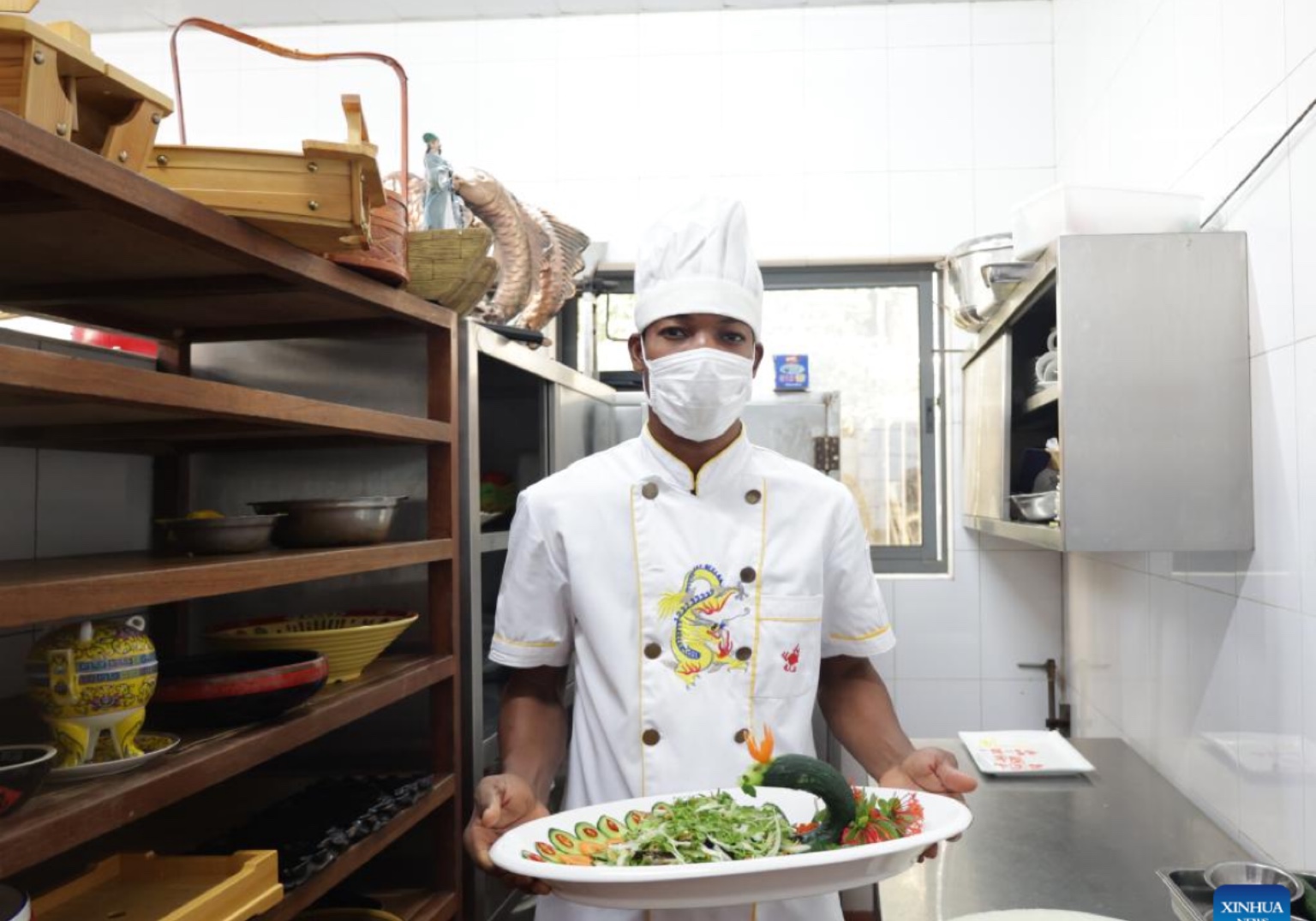 Cozinha chinesa ganha popularidade em Gana