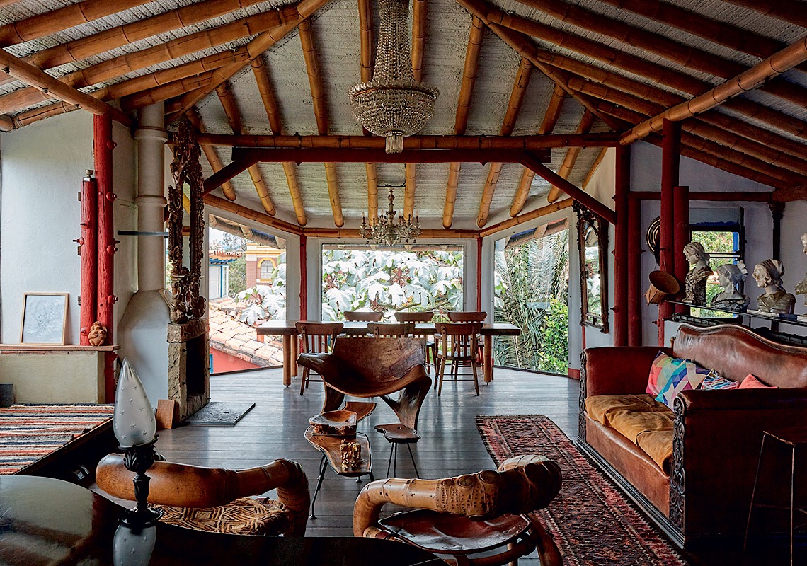 Simón Velez abre as portas de sua Villa em La Candelaria, Bogotá